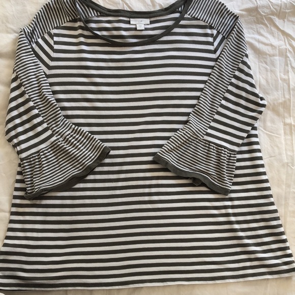 J Jill striped cotton top - Picture 8 of 8